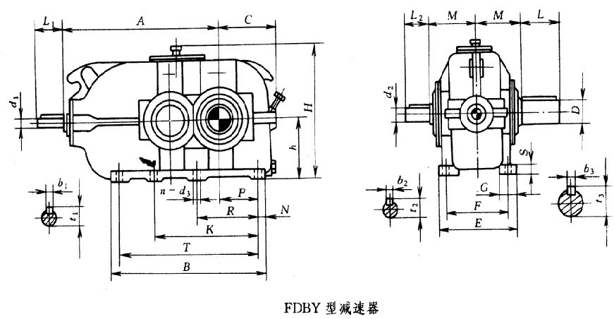 FDBY型圓錐圓柱齒輪減速機(jī)