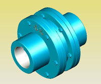 芯型彈性聯(lián)軸器實(shí)體模型