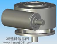 WCJ120型蝸輪蝸桿減速器實體模型