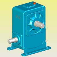 WHT型圓弧圓柱蝸桿減速機(jī)實體模型(JB2318—79)