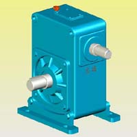 WHT型圓弧圓柱蝸桿減速機(jī)實體模型(JB2318—79)