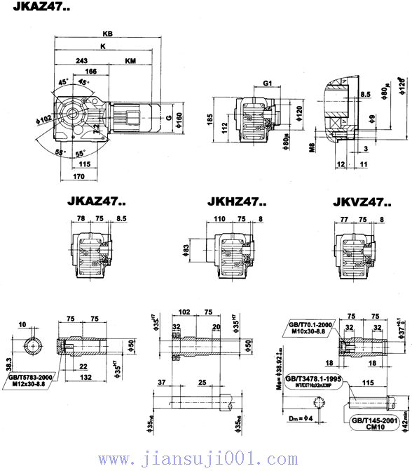 JK系列減速電機