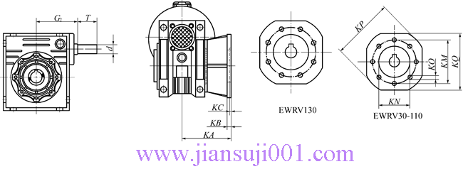 EWRV系列蝸輪蝸桿減速機(jī)