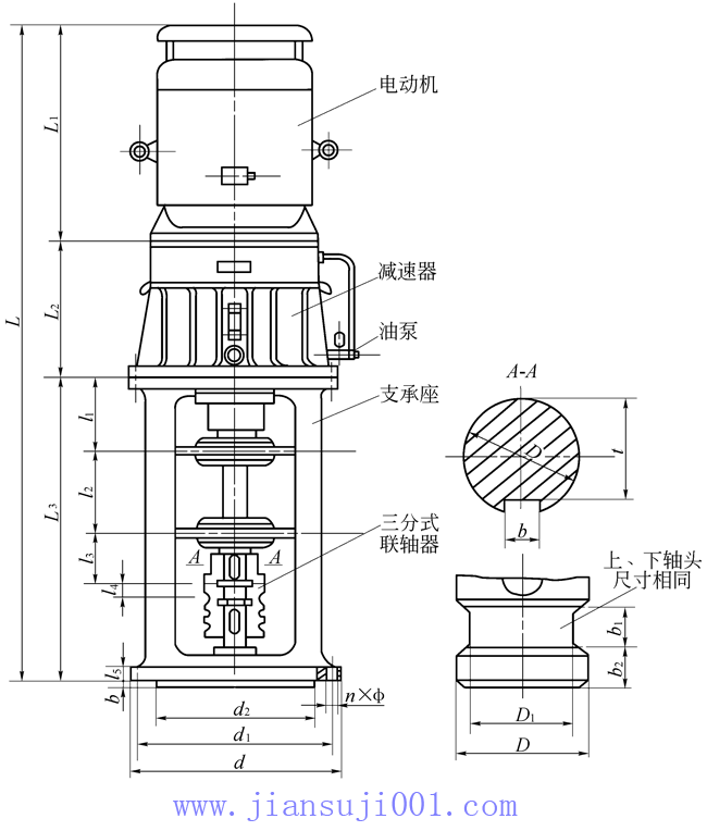 發(fā)酵罐用立式行星齒輪減速器