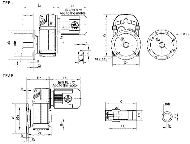 TFF��TFAFϵ��ƽ���Sб�X݆�p�ٙC(j��)�İ��b�ߴ�