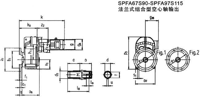 SP系列平行軸斜齒輪減速電機(jī)(圖)