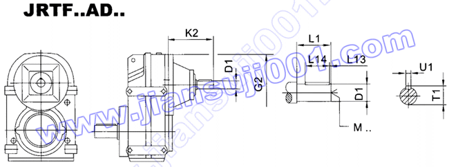 JRTF平行軸-斜齒輪減速電機(jī)