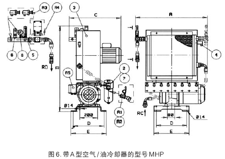 MC系列硬齒面中型齒輪減速機(jī)潤滑裝置模塊的說明