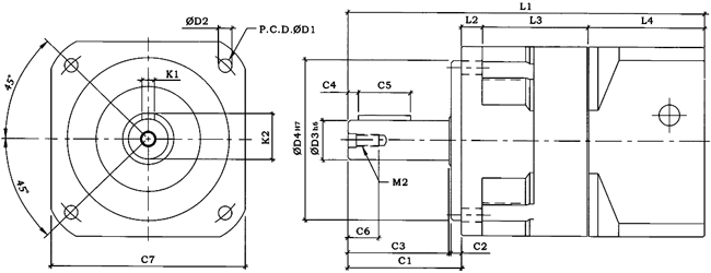 PHT行星式減速機(jī)