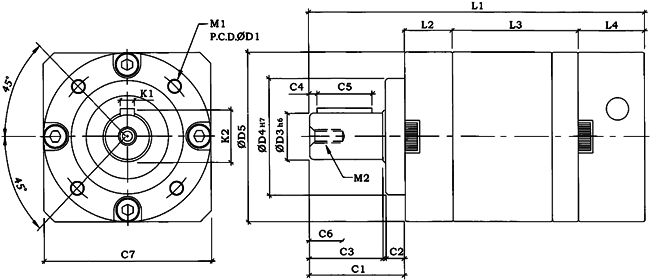 PHT行星式減速機(jī)