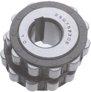 整體單(雙)偏心轉(zhuǎn)臂軸承外形尺寸(內(nèi)徑19-24mm)