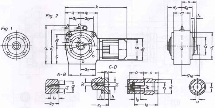 SW斜齒輪—蝸輪蝸桿減速電機