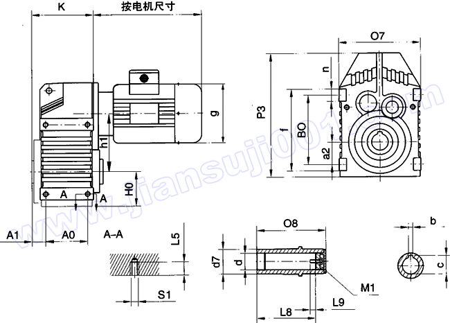 WF系列平行軸斜齒輪減速機