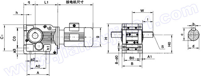 WK系列弧齒錐齒輪硬齒面減速機
