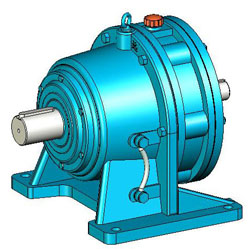 ZG系列鋼鐵公司專用行星擺線針輪減速機外形尺寸(單級)