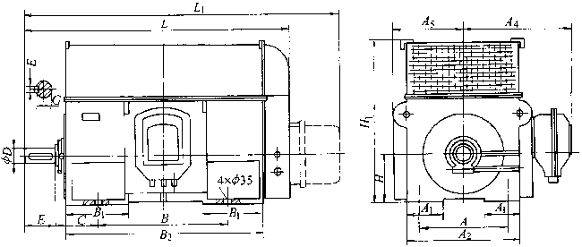 Y��YRϵ���������ஐ��늄�(d��ng)�C(j��)���μ����b�ߴ磨660V��